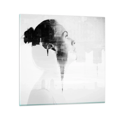 Glasbild - Bild auf glas - Auf beiden Seiten des Glases - 30x30 cm