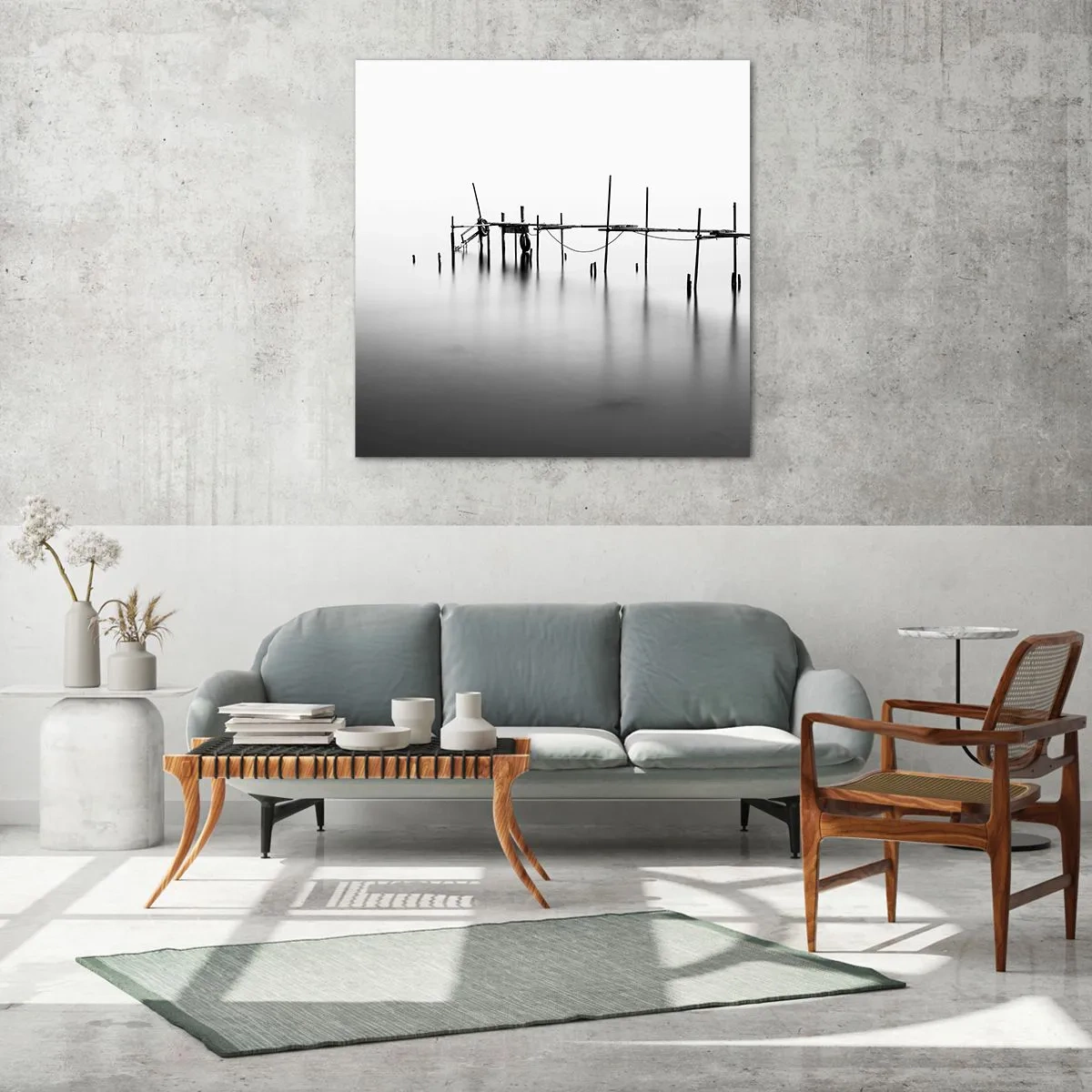 Glasbild - Bild auf glas - Was ist, wenn es keine Welt gibt? - 40x40 cm