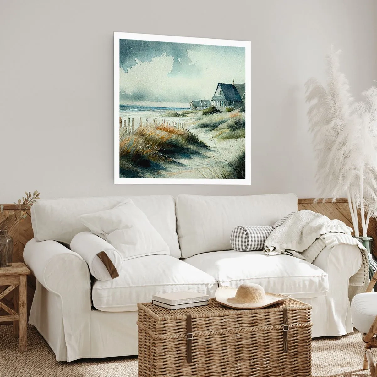 Poster - Abseits vom Trubel - 50x50 cm