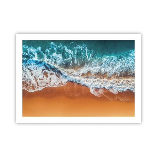 Poster - Immer Hand in Hand - 70x50 cm