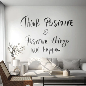 Fototapete Premium Canvas - Inspirierender Schriftzug in Schwarz auf weißem Hintergrund - 100x70cm - Wie soll man leben? - Moderne Wanddekoration für Wohnzimmer und Schlafzimmer ARTTOR