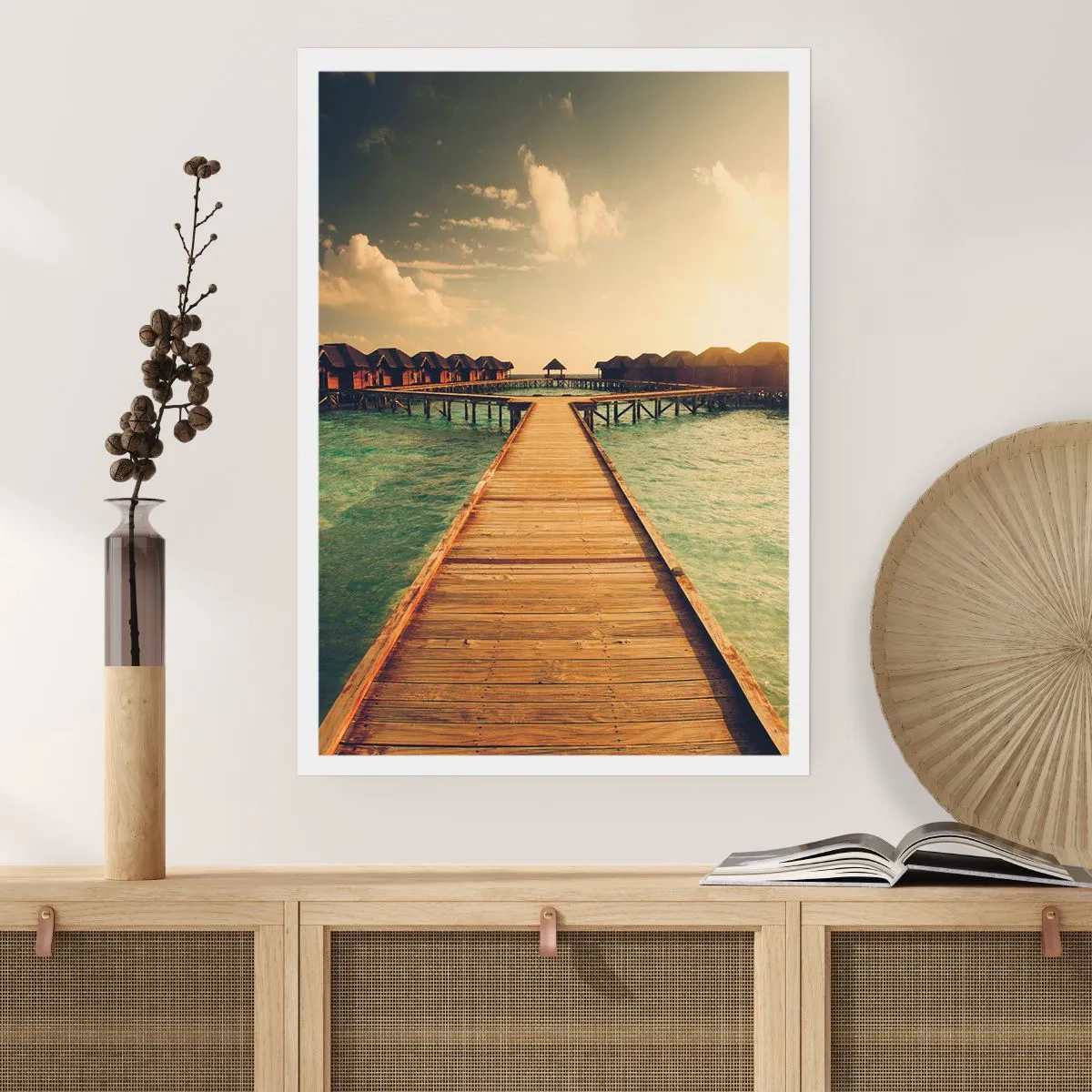 Poster - Eine herzliche Einladung - 30x40 cm