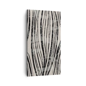 Bild auf Leinwand - Leinwandbild - Linienpool - 45x80 cm