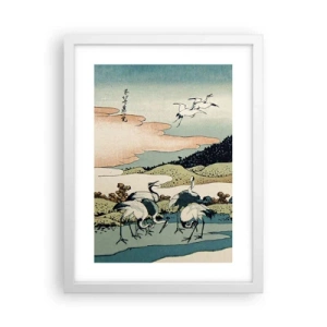 Poster in einem weißen Rahmen - Im japanischen Geist - 30x40 cm