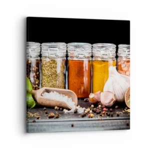 Bild auf Leinwand - Leinwandbild - Für einen Geschmack des Lebens - 30x30 cm