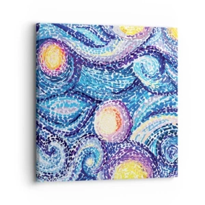 Bild auf Leinwand - Leinwandbild - Aus einem Gemälde von van Gogh - 30x30 cm