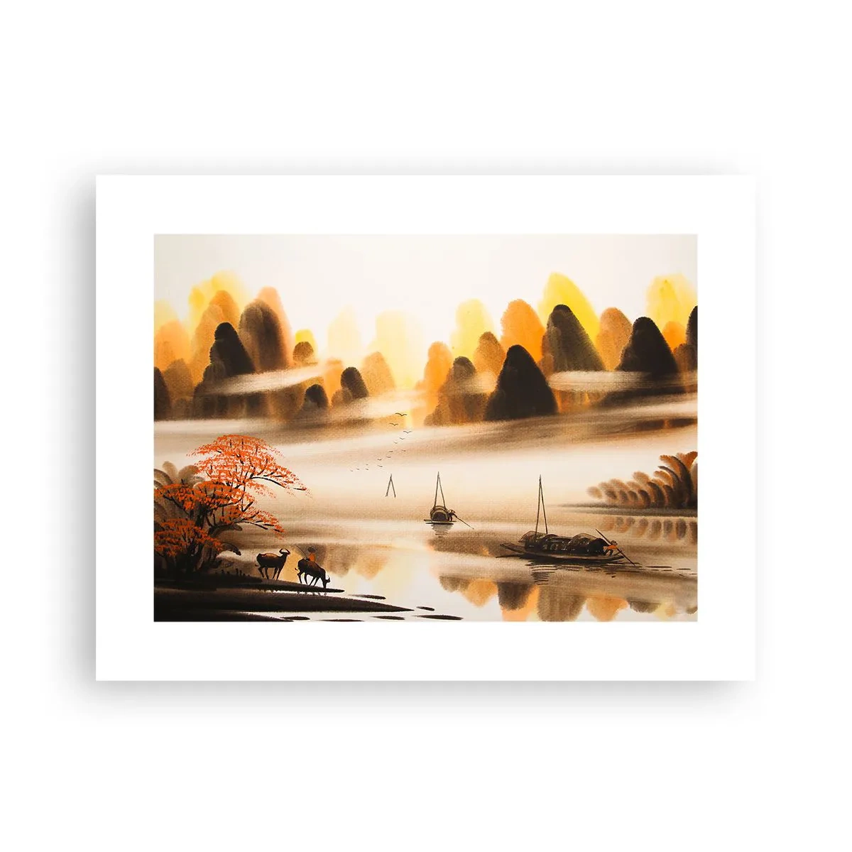 Poster - Weiter als im Fernosten - 40x30 cm