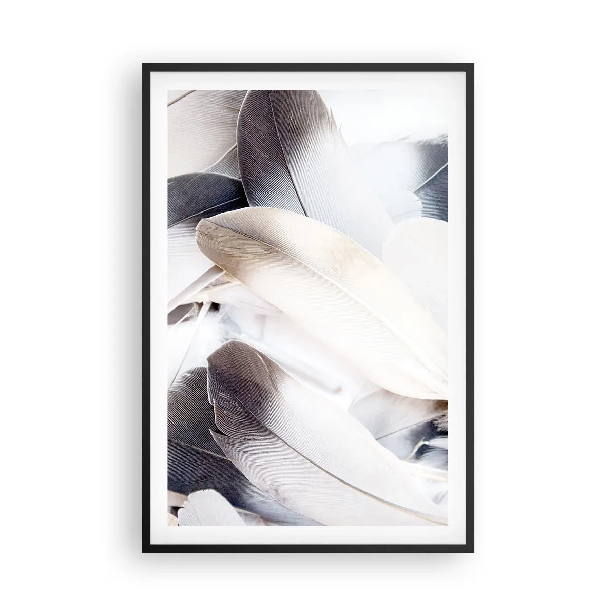 Poster in einem schwarzem Rahmen - Fast engelhaft - 61x91 cm