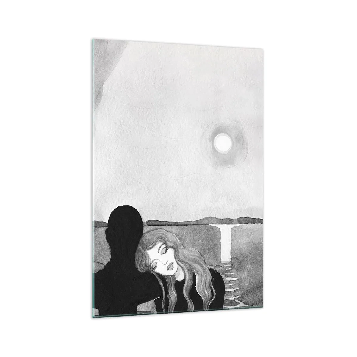 Glasbild - Bild auf glas - Immer ein Geheimnis - 70x100 cm