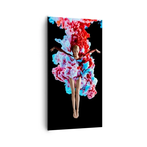 Bild auf Leinwand - Leinwandbild - In voller Blüte - 65x120 cm