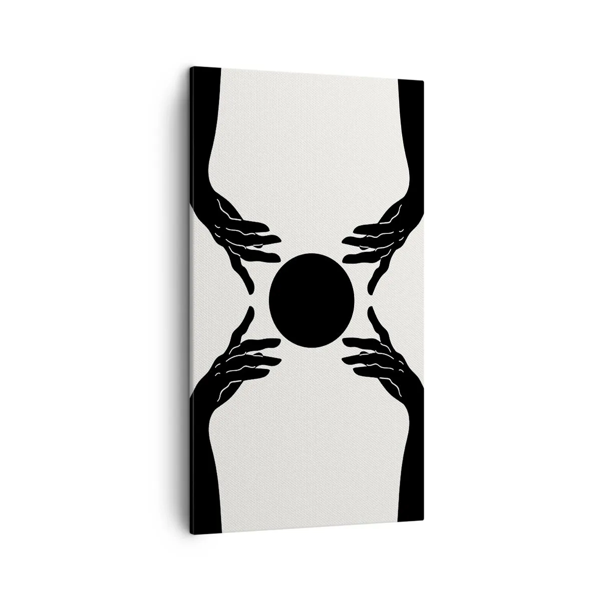 Bild auf Leinwand - Leinwandbild - Geheimes Zeichen - 45x80 cm