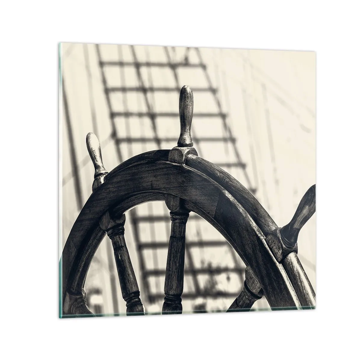 Glasbild - Bild auf glas - Meeresgeschichten - 70x70 cm