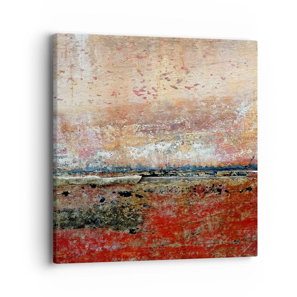 Bild auf Leinwand - Leinwandbild - Vielleicht liegt es am Meer - 40x40 cm