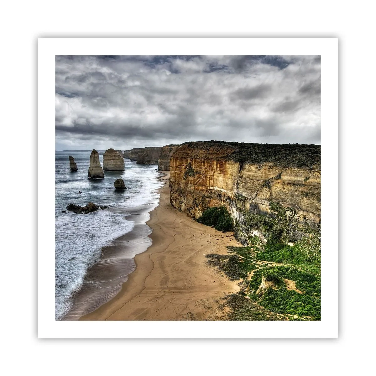 Poster - Rohe Schönheit - 60x60 cm