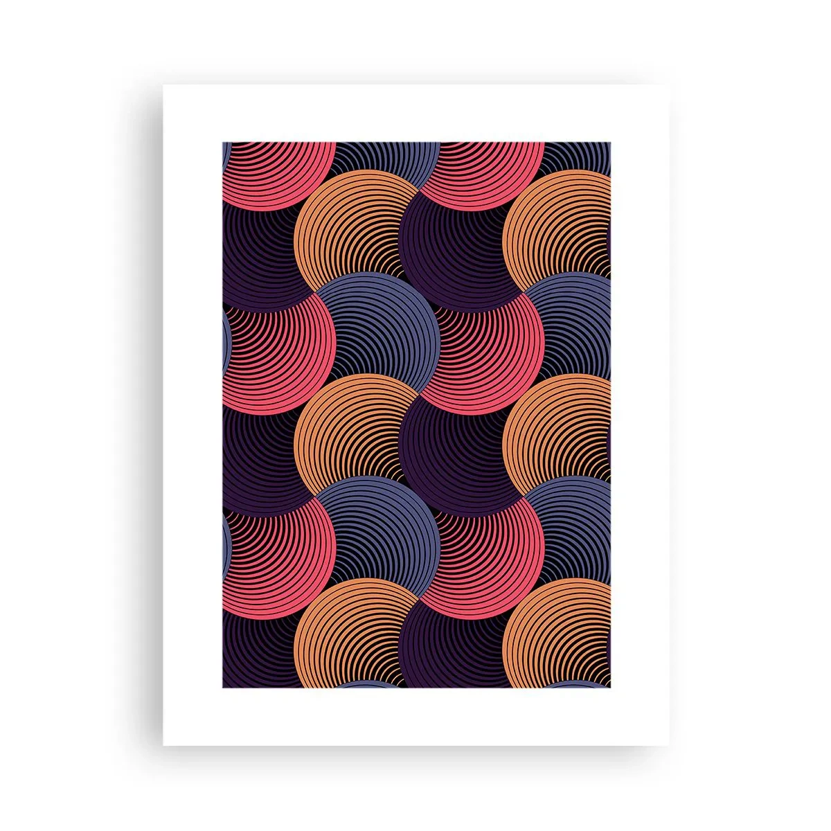 Poster - Im kreisenden Rhythmus - 30x40 cm