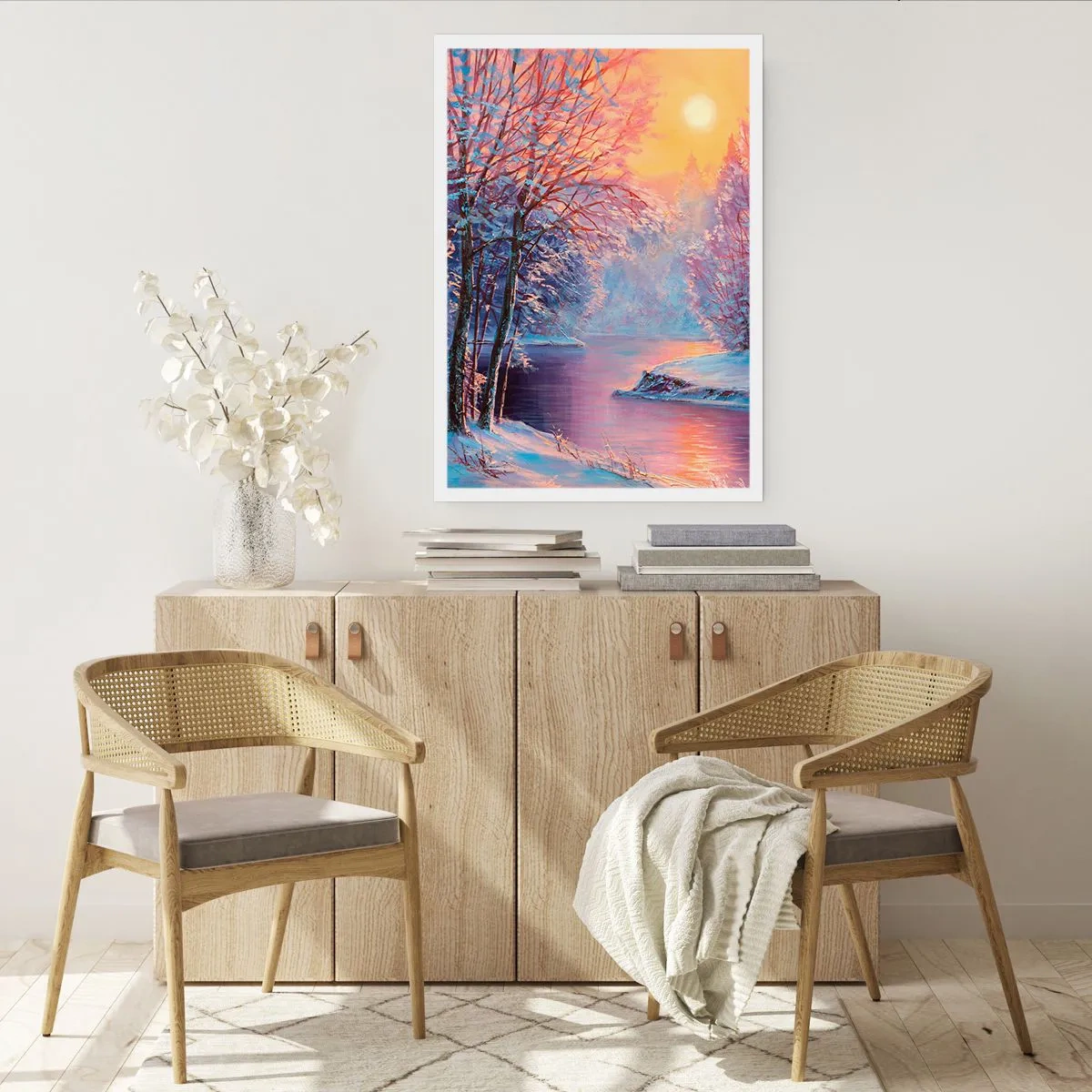 Poster - Die Farben des Winters - 40x50 cm