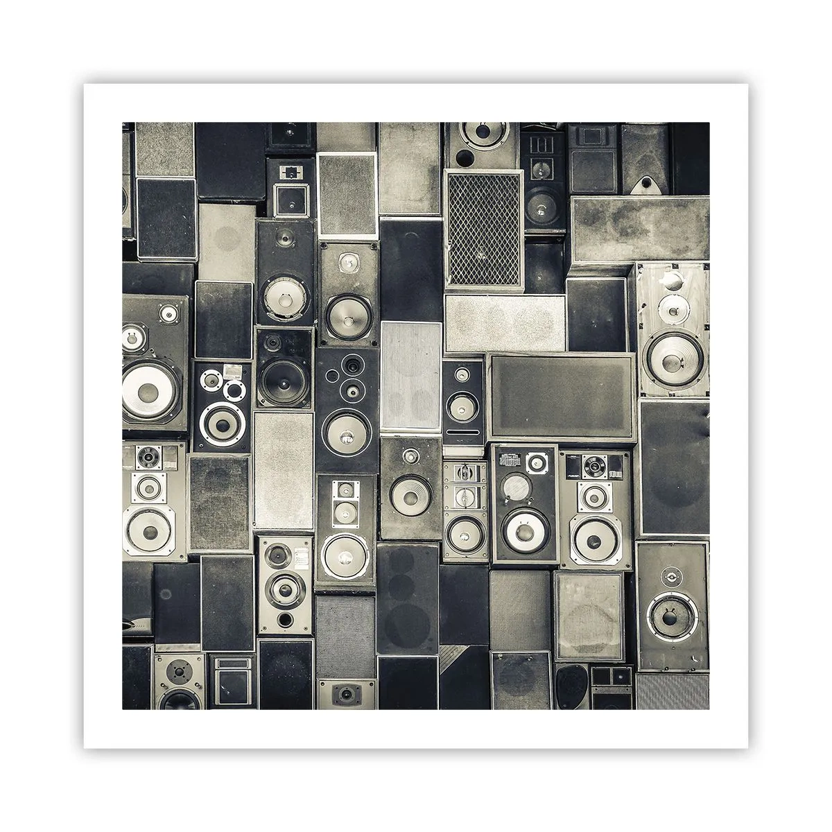 Poster - Und es ist alles in Ordnung - 60x60 cm