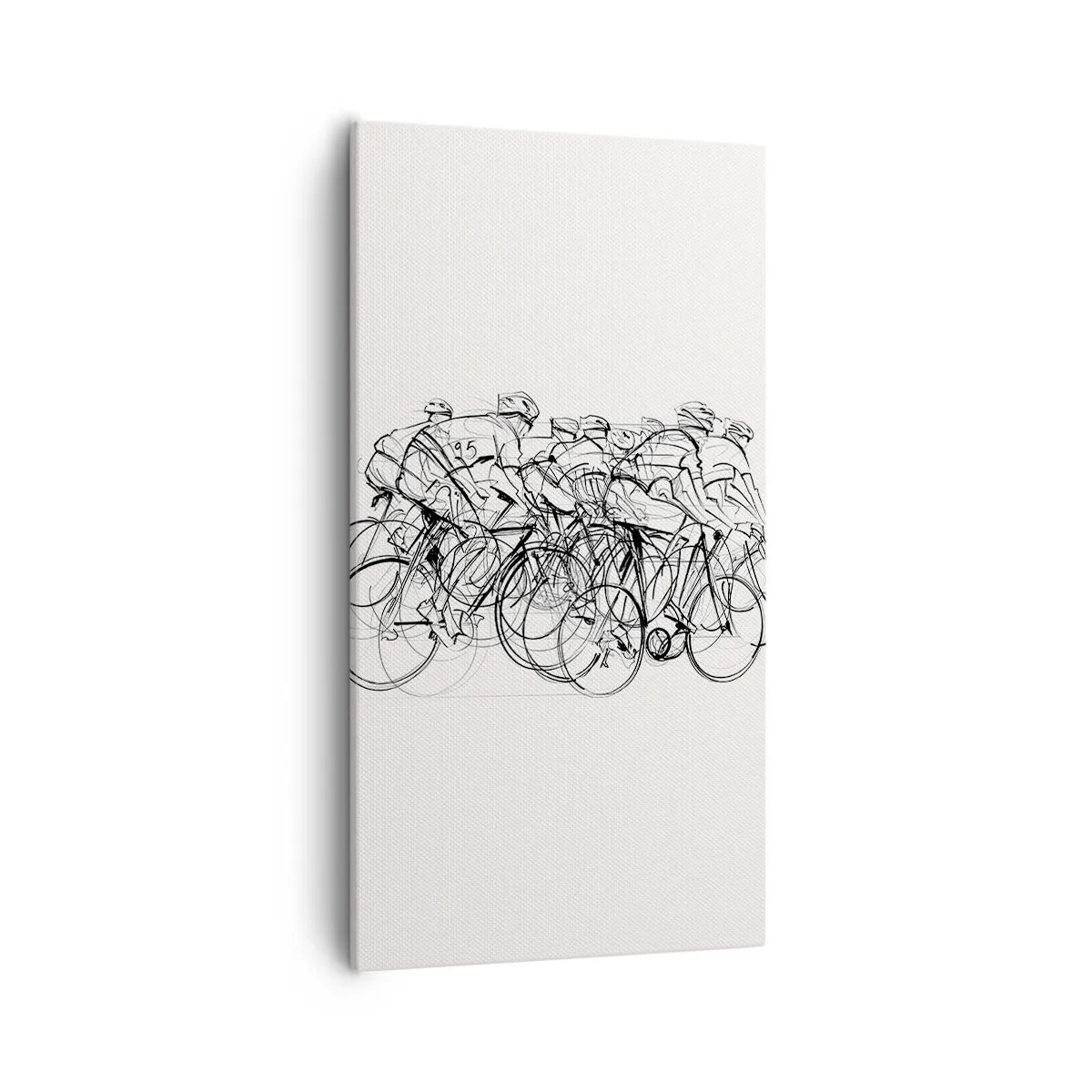 Bild auf Leinwand - Leinwandbild - Gemeinsam als Team - 55x100 cm