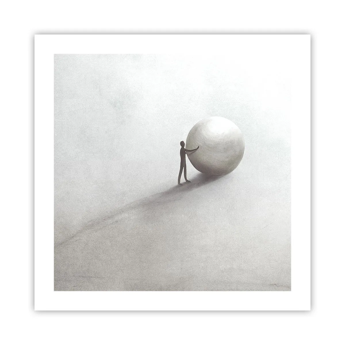 Poster - Das Spiel des Lebens - 50x50 cm