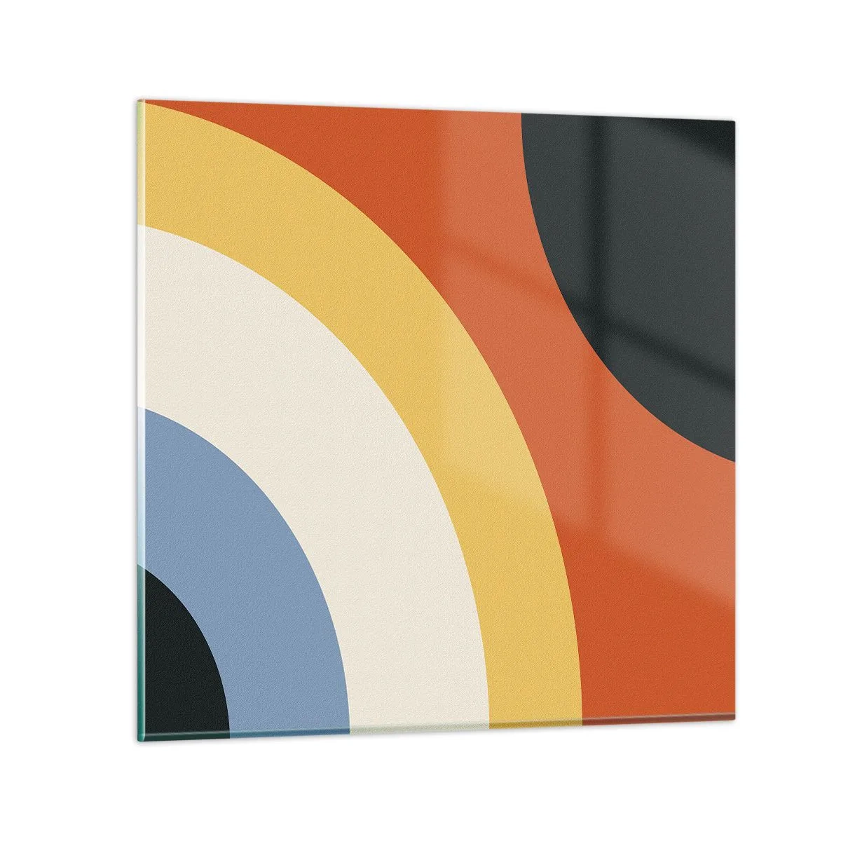 Glasbild - Bild auf glas - Zu mir selbst - 60x60 cm