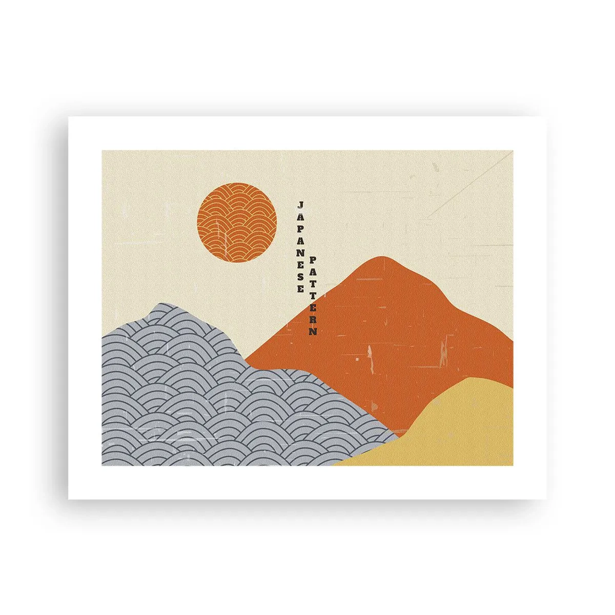 Poster - Im japanischen Geist - 50x40 cm