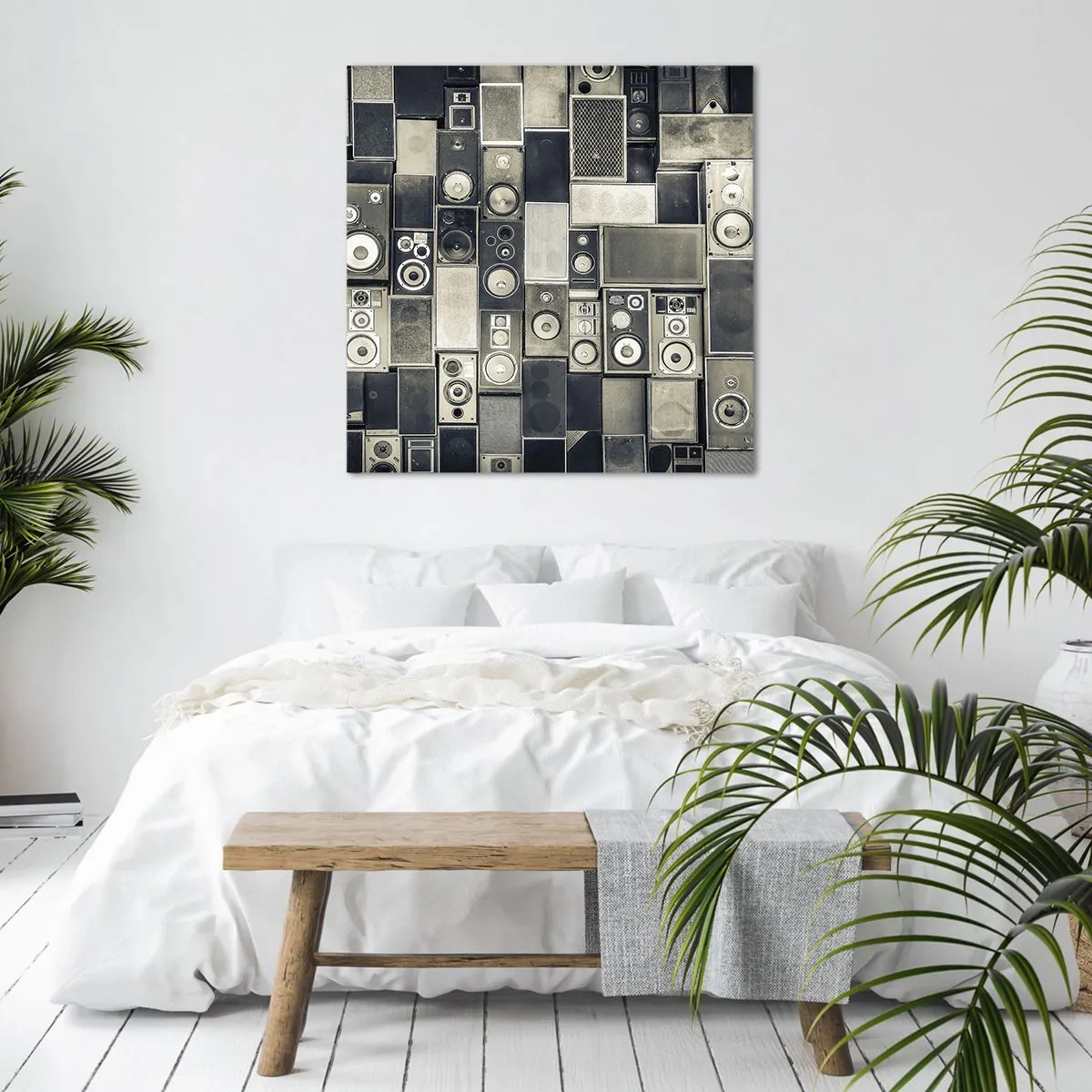 Bild auf Leinwand - Leinwandbild - Und es ist alles in Ordnung - 50x50 cm