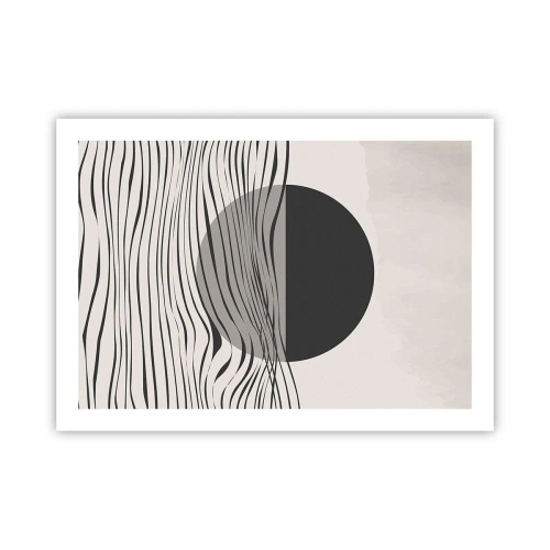 Poster - Halbe Komposition - 70x50 cm