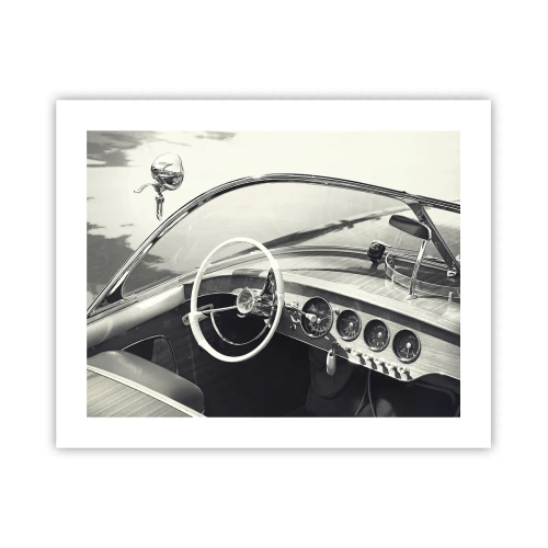 Poster - Wetter für die Reichen - 50x40 cm