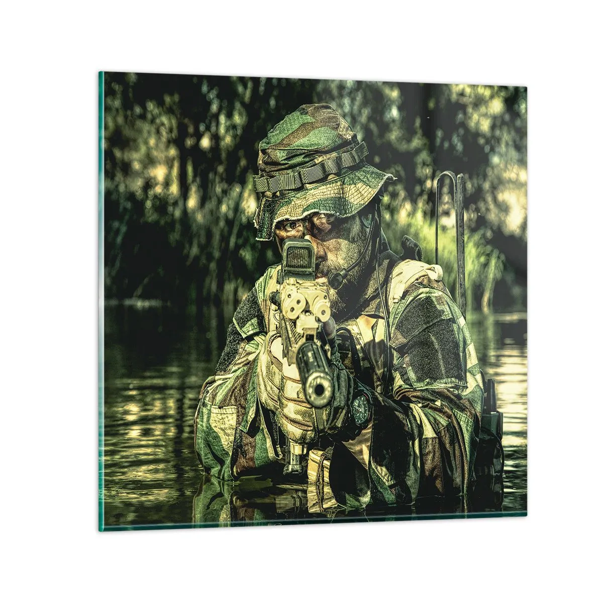 Glasbild - Bild auf glas - Das Beste vom Besten - 70x70 cm