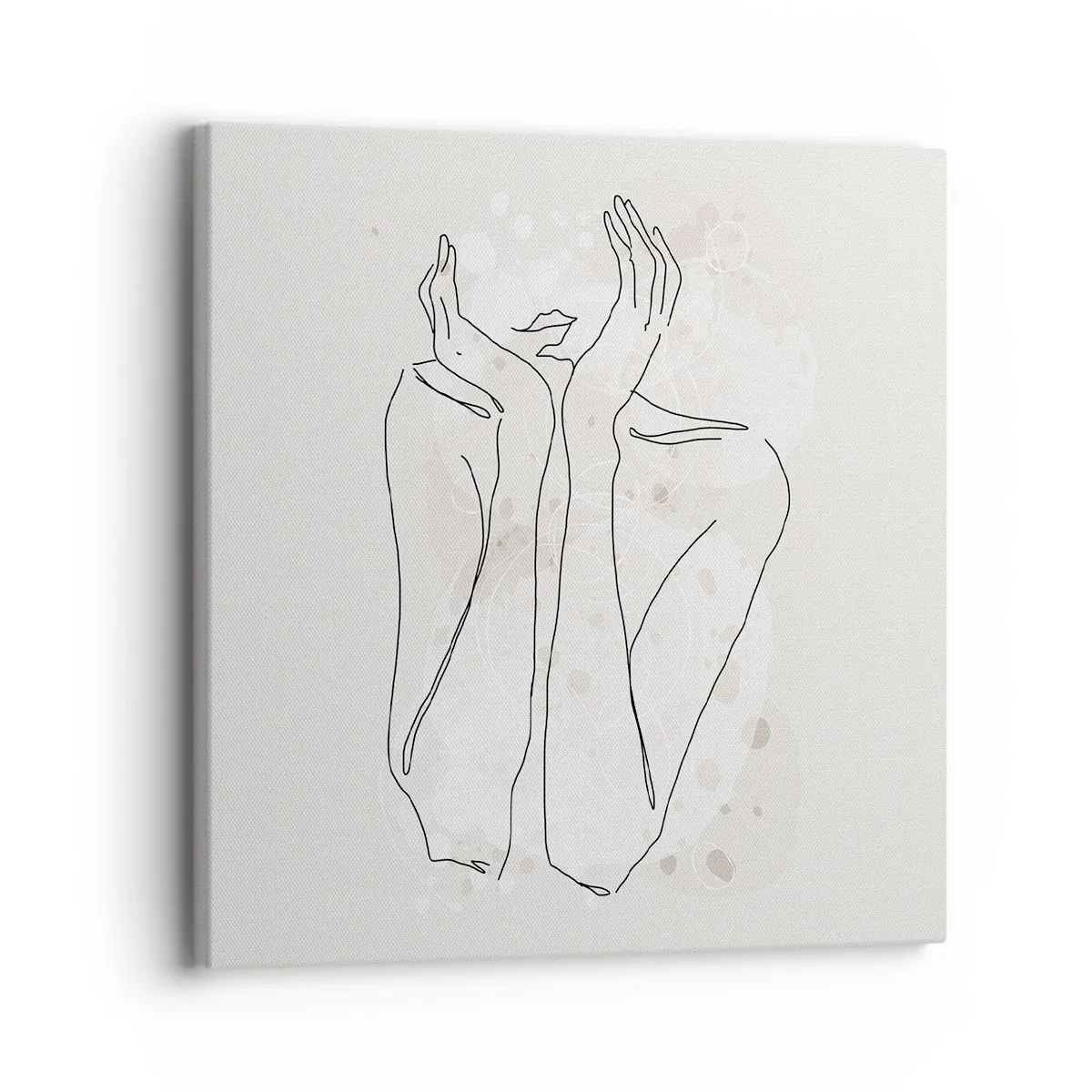 Bild auf Leinwand - Leinwandbild - Ein träumerischer Moment - 30x30 cm