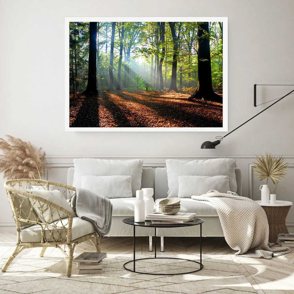 Poster - Licht und Schatten - 70x50 cm