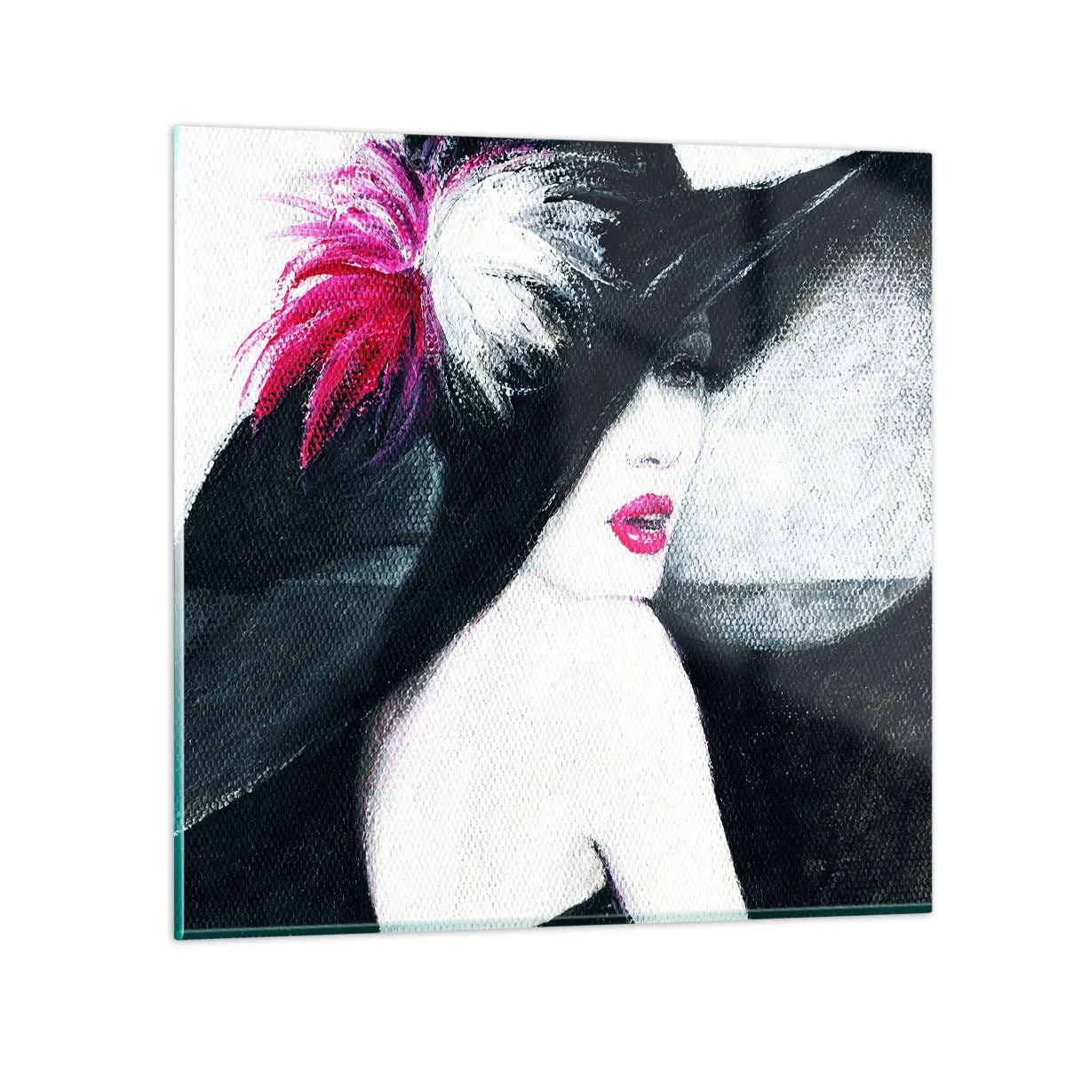 Glasbild - Bild auf glas - Immer ein Geheimnis - 40x40 cm