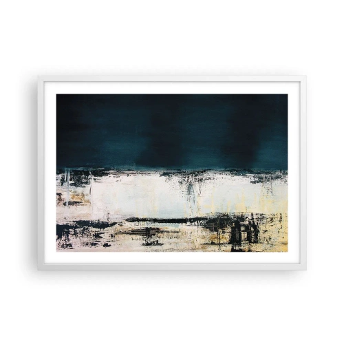 Poster in einem weißen Rahmen - Horizontale Komposition - 70x50 cm