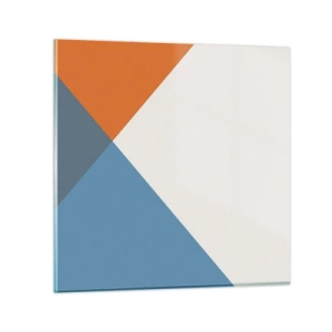 Glasbild - Bild auf glas - In einem Winkel… - 70x70 cm