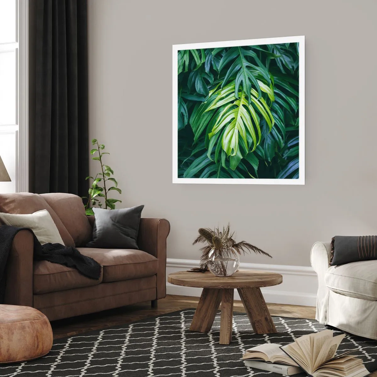 Poster - Tauchen Sie ein in die Frische - 40x40 cm