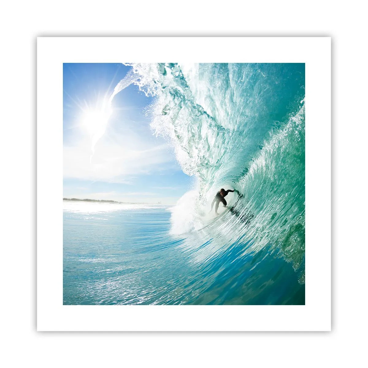 Poster - Immer Top - 40x40 cm