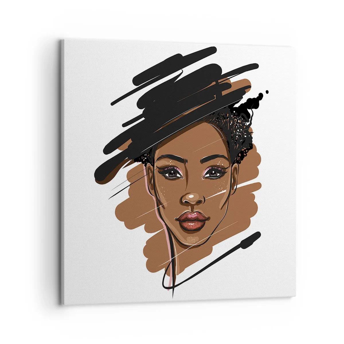 Bild auf Leinwand - Leinwandbild - Süß wie Schokolade - 50x50 cm