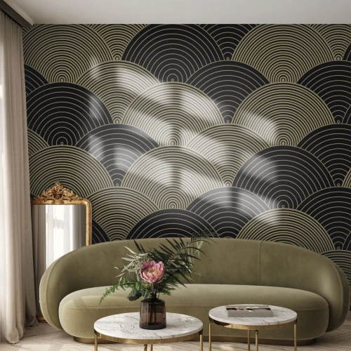 Fototapete Premium Sand - Einheit in der Vielfalt - Abstraktion, Grafik, Bezirke - 250x175 cm