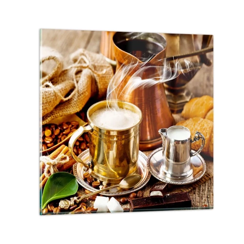 Glasbild - Bild auf glas - Schönen Tag noch! - 30x30 cm