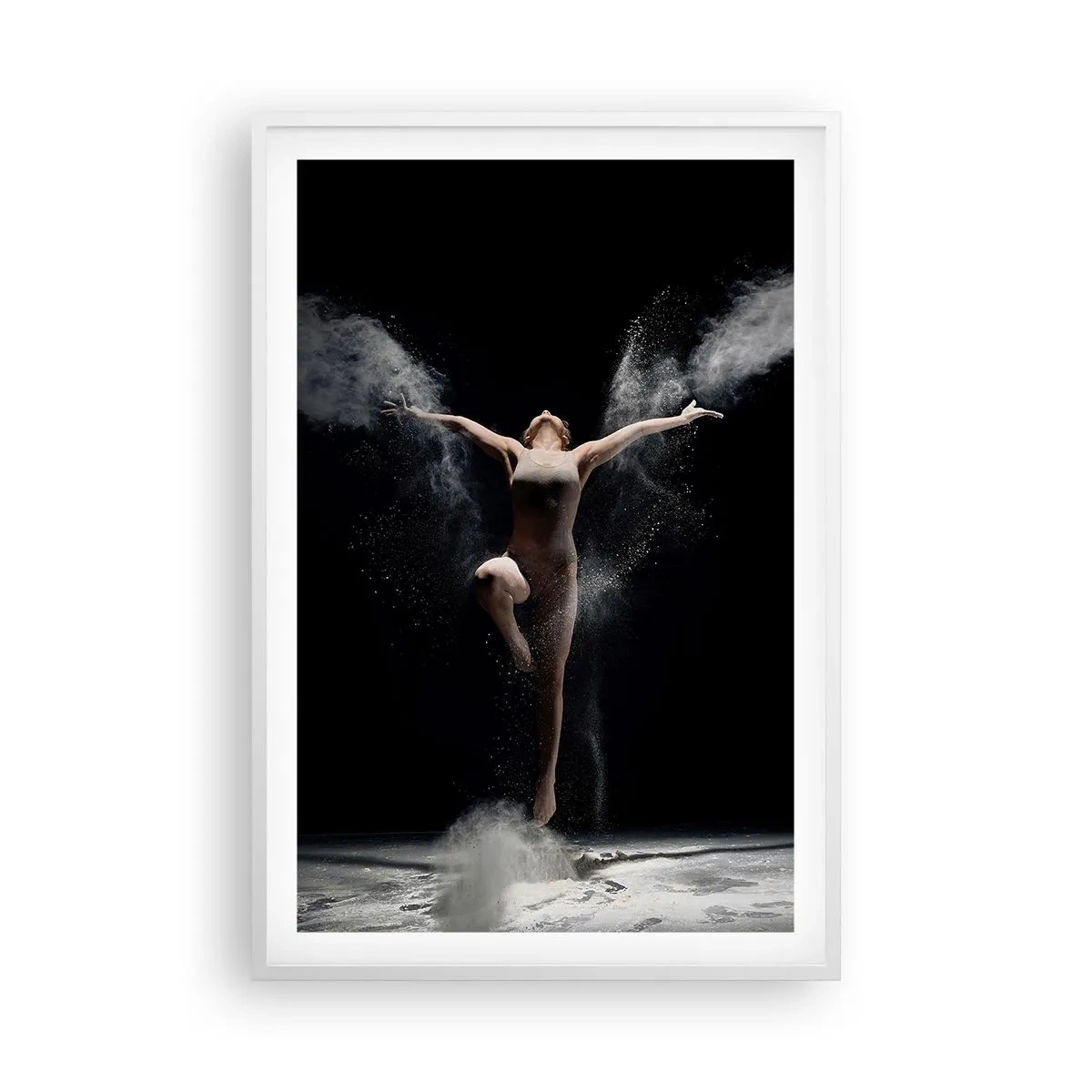 Poster in einem weißen Rahmen - Elfen existieren - 61x91 cm