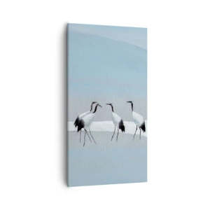 Bild auf Leinwand - Leinwandbild - Nach einem heißen Tag - 55x100 cm