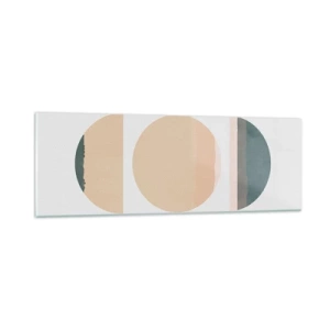 Glasbild - Bild auf glas - Ein Rad hinter dem anderen… - 90x30 cm