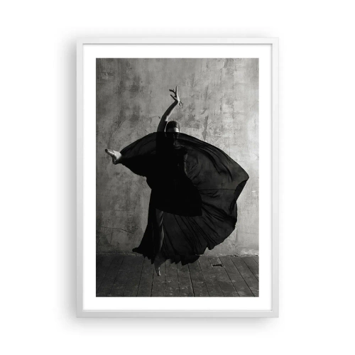 Poster in einem weißen Rahmen - Leidenschaftlicher Gürtel - 50x70 cm
