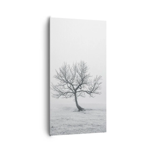 Bild auf Leinwand - Leinwandbild - Gegen das Nichts - 65x120 cm