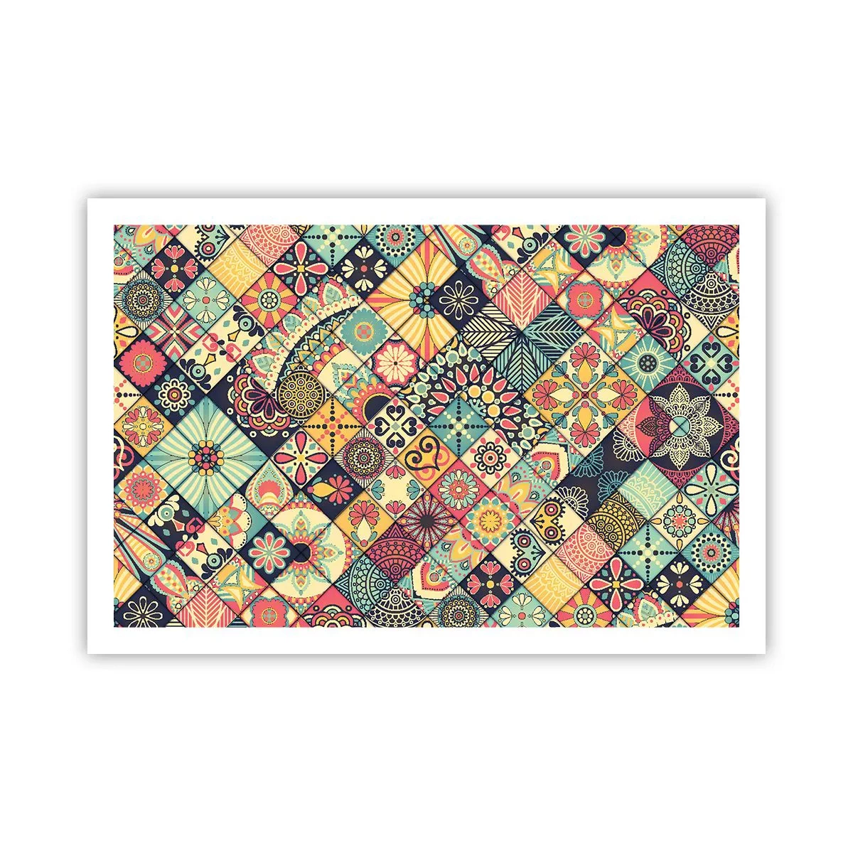 Poster - marokkanische Atmosphäre - 91x61 cm