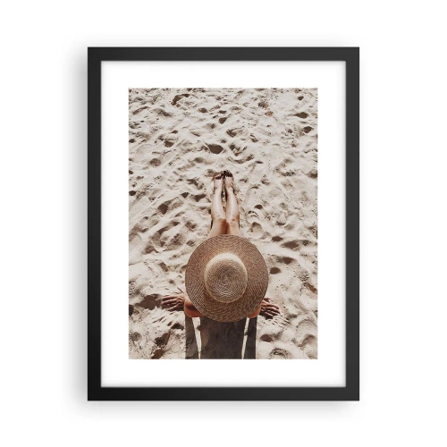 Poster in einem schwarzem Rahmen - Traumzeit - 30x40 cm