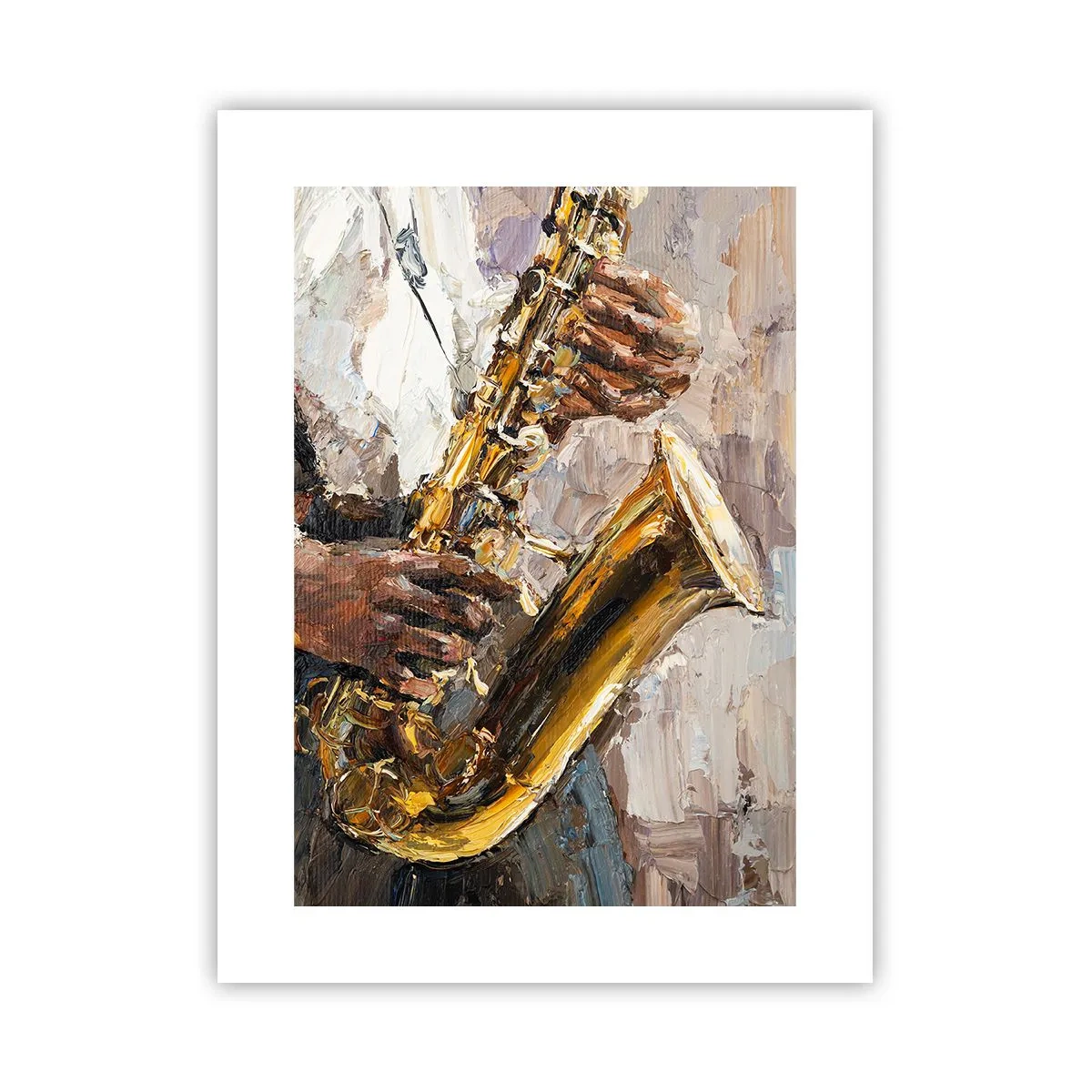 Poster - Zeit fürs Solo - 30x40 cm