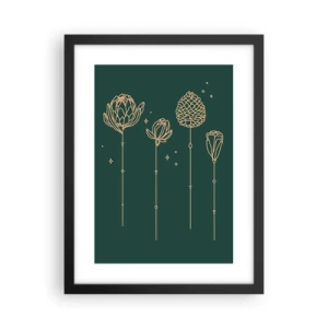 Poster in einem schwarzem Rahmen - Familie ZIÓŁkowski - 30x40 cm