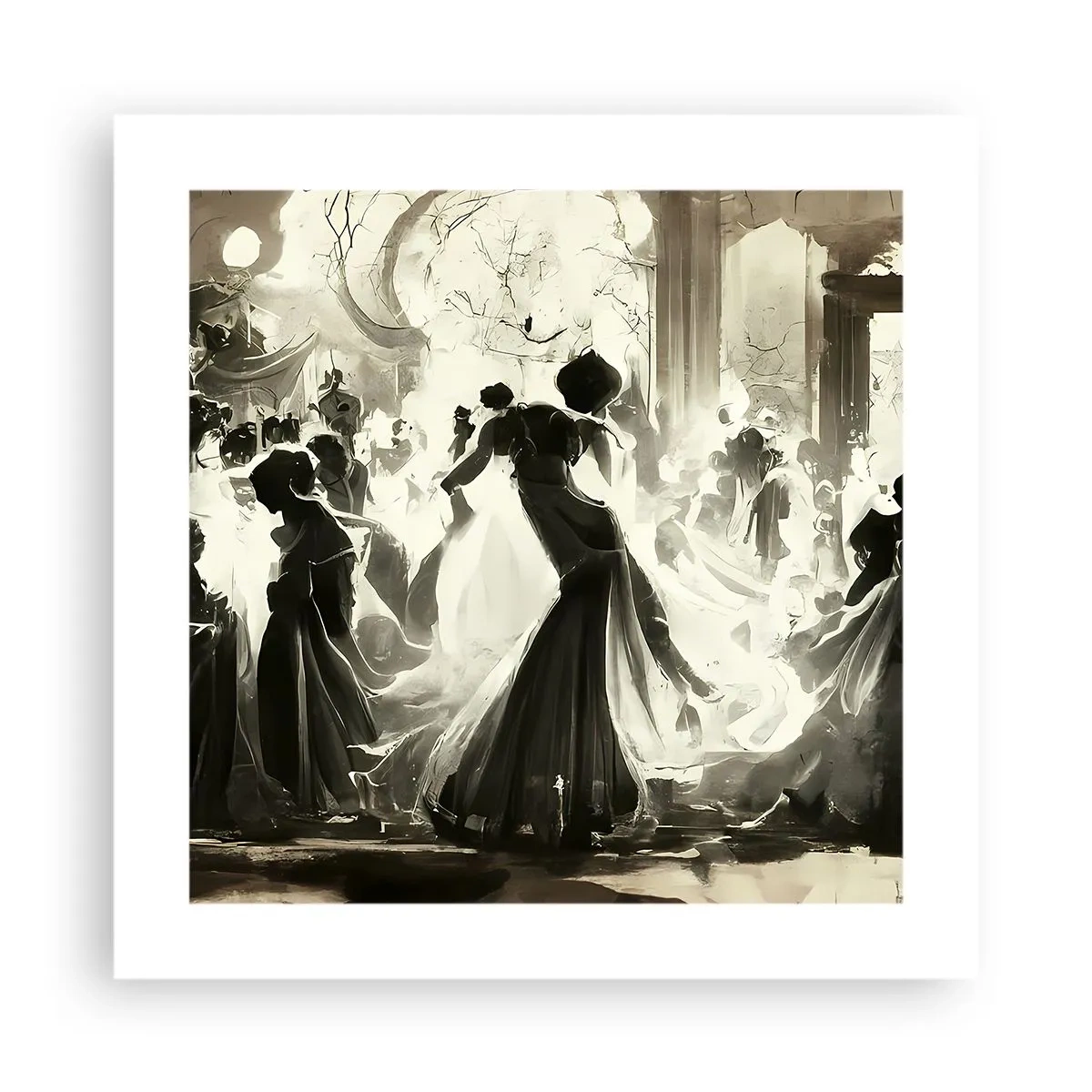Poster - Die große Maskerade - 40x40 cm