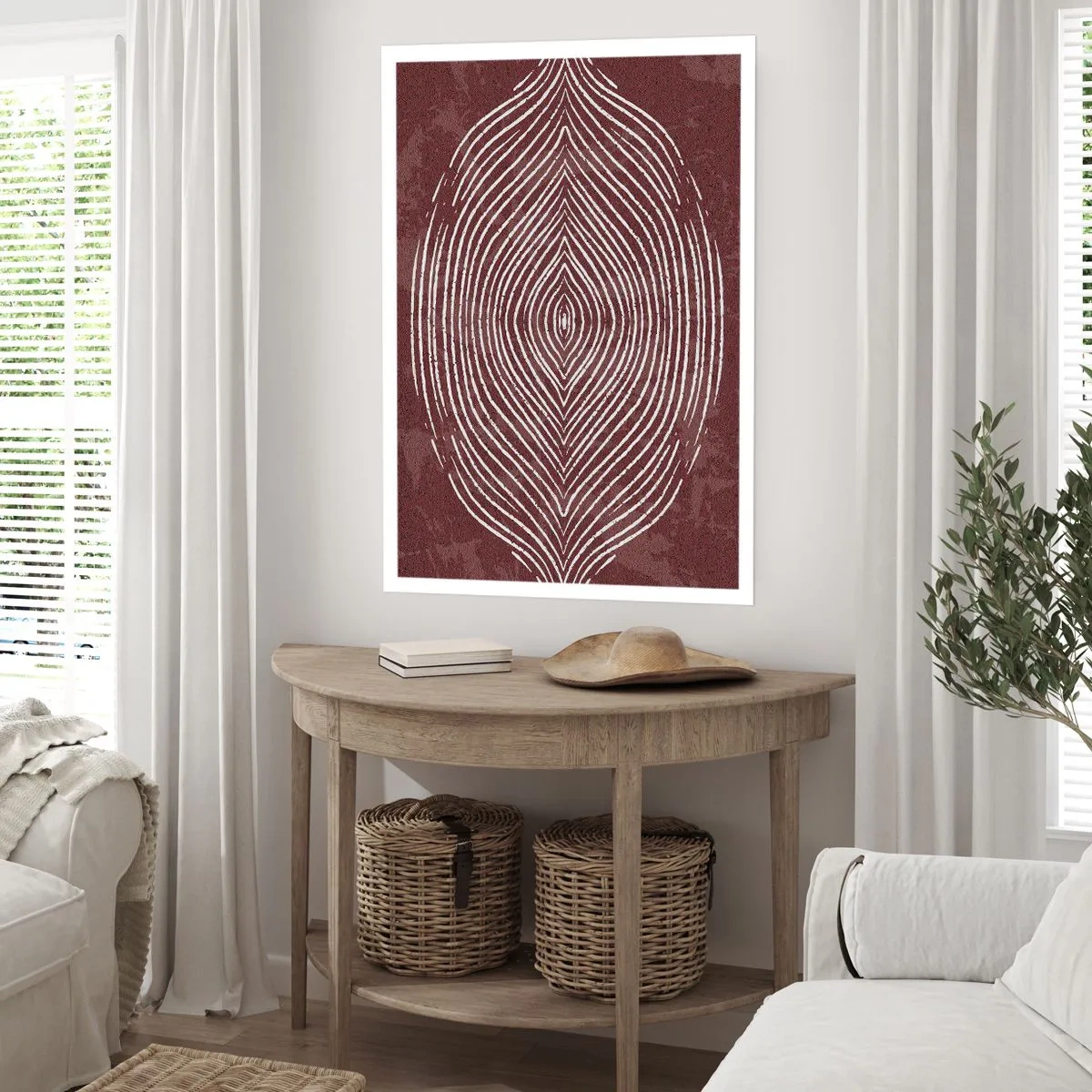 Poster - Der Raum spricht - 70x100 cm